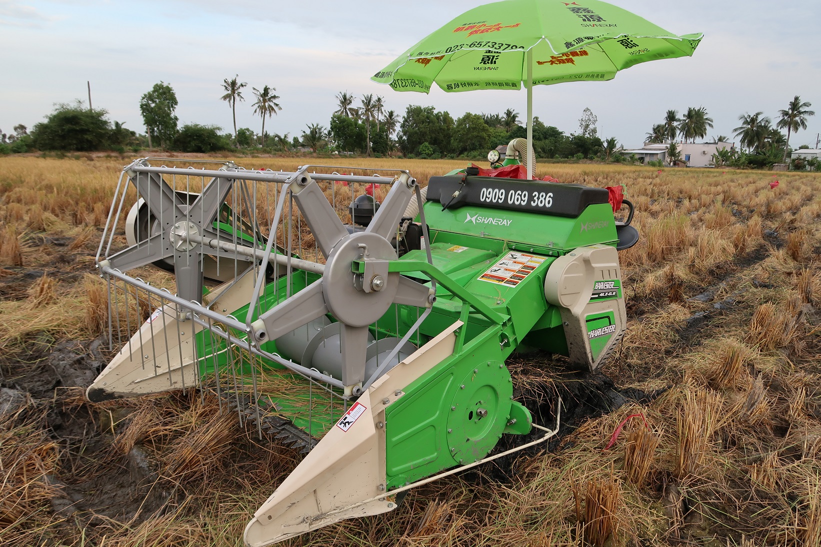 Giới thiệu các tính năng cải tiến của máy gặt lúa mini SCM 4LZ-0.9