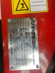 Máy gặt lúa nước mini SCM 4LZ-1.4 N  mới 2025#1