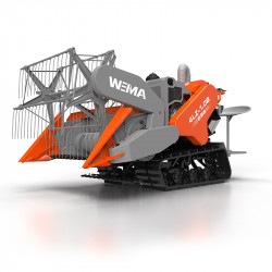 Máy gặt đập liên hợp mini WEIMA SCM 4LZ-1.4 ORANGE#1