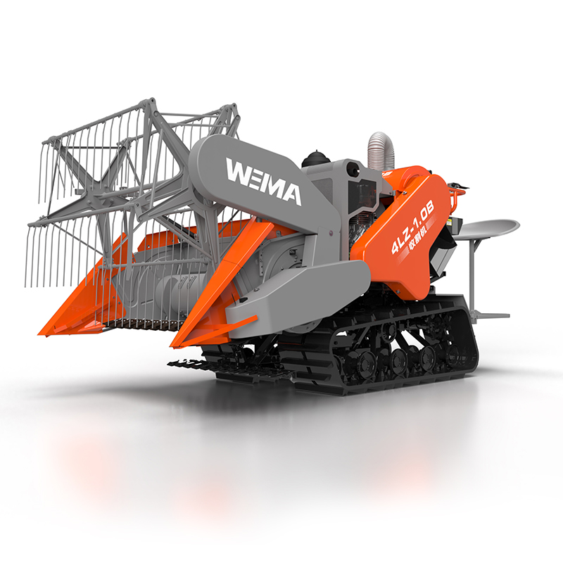 Máy gặt đập liên hợp mini WEIMA SCM 4LZ-1.4 ORANGE